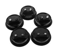VANZACK 5pcs Speaker Cable Clip Position Terminal Connector for Subwoofer Box Quick Wiring Spring Loaded Speaker Terminal