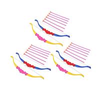 VANZACK 6 Outdoor Kid Toys Kids Outdoor Playset Archery Toys for Kids Outdoor Kids Toys Suit for Kids Suction Cup Archery Toy Game Set Child Plastic Puzzle