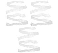 VANZACK 6 Rolls Cotton Meat Netting for Cooking Elastic Ham Poultry Net Kitchen Twine String for Sausage Making Roasting and Filling Pipes Network