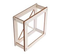 VANZACK 6 Sets DIY Pyramid Hologram Kits for Smartphones Interactive Spectre Holographic Display Projector Educational Scientific Exploration Supplies for Family Bonding