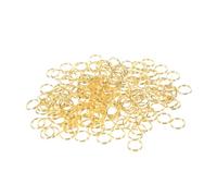 VANZACK 600pcs Iron Key Secure Closure Key Chain Attachments for Organizing Crafts More Double Design
