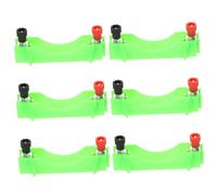 VANZACK 6pcs Aa Battery Holder for Circuit Learning Science Experiment Battery Case Physics Lab Teaching Tool Reliable for Classroom Use