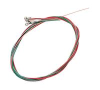 VANZACK 6Pcs Acoustic Guitar Strings Folk Replacement Strings Clear Sound Standard Tension for Guitar Players Beginners and Enthusiasts