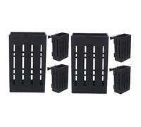 VANZACK 6pcs Hanging Aquarium Plant Holder Fish Tank Planting Baskets Pot for Landscaping