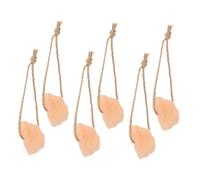 VANZACK 6pcs Horse Salt Lick Blocks Organic Pink Salt for Livestock Deer Toys Easy to Use