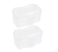 VANZACK 6pcs Multi-purpose Box for Reptiles Snail Enclosure Pet Breathable Worm Bait Box