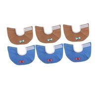 VANZACK 6pcs Parrot Pecking Collar Bird Collar Ring Protective Neck Ring for Parrots