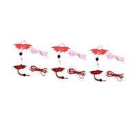 VANZACK 6pcs Pet Reptile Leash Wings Lizard Harness Cat Leash Small Animals Harness