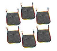 VANZACK 6pcs Universal Baby Stroller Storage Bags Large Capacity Mesh Cloth Organizers with Ample Storage Space to Keep Things Organized, for Travel and Daily Use