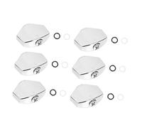 VANZACK 6Sets Guitar Tuning Caps Durable Folk Tuner Handles for Acoustic String High Stability Compatible with Various Guitars