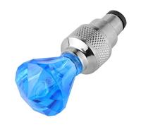 VANZACK 7pcs Blue Bike LED Wheel Light for Night Riding, Decorative Glow | Composite Build, Motion Activated Illumination, for Motorbike Valves and Car Tires, Luminous Finish