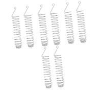 VANZACK 8 Pcs Stainless Steel Squirrel Feeders Outdoor Feeding Devices for Birds Parrots Animals Quick Installation Wear Resistant Wildlife Supplies