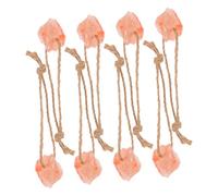 VANZACK 8pcs Animal Lick Salt Blocks Deer Salt Lick Block for Livestock Natural Mineral Goat Rabbit Licking for Outdoor Feeding