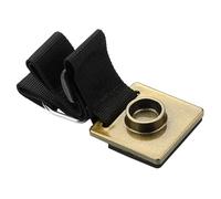 VANZACK Adjustable Cello Endpin Stopper Non-slip Pad Golden Oxford Cloth and Alloy Material, Protects Floor and Fits Chair Leg or Cello Stand, Stretch Range 38-70cm for Experienced