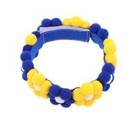 VANZACK Adjustable Flower Cat Collar Lightweight Polyester Neckwear for Small Dogs and Cats Fancy PET Accessory Floral Design