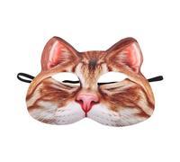 VANZACK Adjustable Half Face for Halloween and Masquerade Parties Lightweight Comfortable Fit for Adults and Reusable Photo Prop with Intriguing Design and Secure Wear