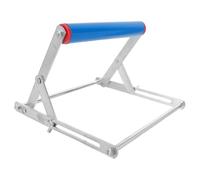 VANZACK Adjustable Miter Saw Roller Bracket with Height Adjustment 55mm-135mm, Metal and Plastic Material Stand for Cutting Machine Supplies, Smooth Rolling Assistance for Woodworking