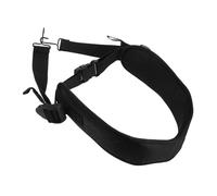 VANZACK Adjustable Snare Drum Strap Belt Djembe Drum Sling Strap Made of Nylon Mesh Cloth Metal with Black Color Fine Texture Designed for 7-14 Years Old Players