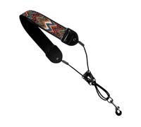 VANZACK Adjustable Tenor Saxophone Neck Strap Alto Sax Neck Strap with Eva Cotton Lightweight and Portable for Practice and Performance Durable and Sturdy Design