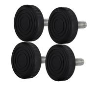 VANZACK Adjustable Treadmill Feet with Suction Cups - 4Pcs Universal Exercise Machine Accessories for Stable Workout and Height Adjustment