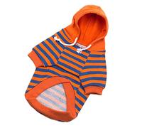 VANZACK Adorable Striped Pet Jumpsuit for Dogs Comfortable Outfit for Seasons Easy to Wear for Outdoor Activities and Pet Parties