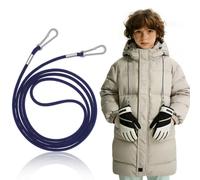 VANZACK Anti-Lost Glove Strap Kids Mitten Rope with Clips Nylon Glove Holder String for Boys and Girls Adjustable Winter Mitten Lanyard for Outdoor Use
