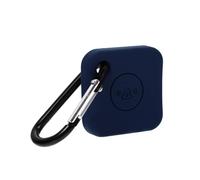 VANZACK Anti-scratch Lightweight Silicone Protective Case Sleeve for Tile Mate Tracker with Keychain Thin Cover Easy to Clean Compatible with Gen Tracer Midnight Blue