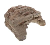 VANZACK Aquarium Cave Reptile Pet Hide Cave Resin Rocks Craft Reptile Box Adornment