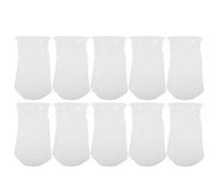 VANZACK Aquarium Filter Socks Saltwater Resistant Pp Filter Cotton Mesh Bags with 3d Honeycomb Design 10pcs Improving Water Polishing in Tank Sumps for Freshwater and Saltwater Aquariums