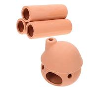 VANZACK Aquarium Shelter Pottery Breeding Cave Fish Shrimp Hideout 2pcs Fish Tank Decoration Ornaments