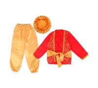 VANZACK Arabian Costume Royal Outfit for Boys with Accessories for Halloween Cosplay Parties Birthday Celebrations S
