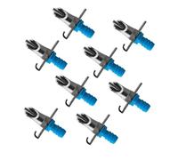 VANZACK Automatic Feeders Wall Mounted Fish Tank Rabbit Watering System Waterer for Bunny Water Waterbottle Auto Feeder Rabbit Water Watter Bottle Automatic Water Dispenser Blue