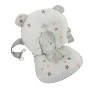 VANZACK Baby Bathtub Floating and Shower Bath Pad for Newborns, Green Star Print, Soft Bath Cushion with Support Net for Infant Bathing Safety and Comfort