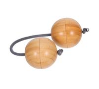 VANZACK Bamboo Kashaka Hand Percussion Instrument Rhythm Shaker Balls for Beginners Family Interaction Music Education and Group Activities Versatile African Modern Styles