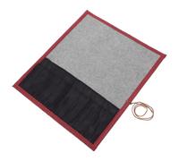 VANZACK Bamboo Roll up Pencil Bag for Artists and Students Drawing