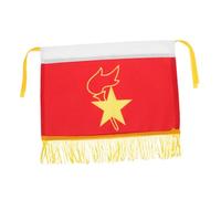 VANZACK Band Flag Small Jazz Drum Supply for School Band Teams Performance Flag Handheld Waving