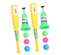 VANZACK Baseball with Bats Automatic Pitching Machines and Balls Outdoor Sports for Boys Enhance Hand Eye Coordination and Athletic Skills Random Color