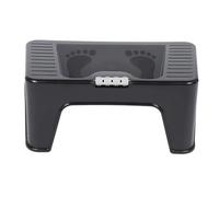 VANZACK Bathroom Toilet Step Stool with Non-Slip Foot Support, Compact Under Desk Footrest for Adults, Sturdy Home Use Footstool for Office and Bathroom
