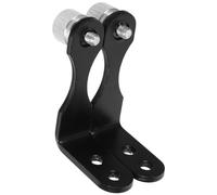 VANZACK Binocular, Mount Single and Telescope Adapter Double Holder 2pcs Black Iron with Enhanced Stability and Versatile Use Unique Shaped Sleek Photography