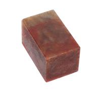 VANZACK Blank Stone Seal Carving Material for Calligraphy Practice Brown
