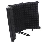 VANZACK Blowout Net and Wind Screen Mic Pops Filter for Microphone Supplies Mic Filter Shield for Recording Equipment Foldable Microphone Cover for Home Studio Use