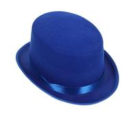VANZACK Blue Conjuring Hat for Cosplay and Stage Performance Lightweight Magical Party Prop and Fashionable Accessory for Role Play and Halloween Costume Height Circumference