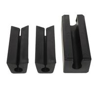 VANZACK Boat Outboard Motor Transom Saver Bracket Trailering Motor Locks Black Engine Beam Support Guard for Secure Hauling and Storage