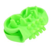 VANZACK Bone Shape Slow Feed Dog Bowl Large Silicone Pet Feeder Pet Supplies Dog Accessory Feeder Raised Bowl to Slow down Eating