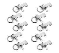 VANZACK Bow Shackle Buckles Exceptional Strength and Lightweight Design Stainless Steel D-Shaped 10pcs for Paracord Bracelets for Survival Situations and Outdoor Rescue Gear