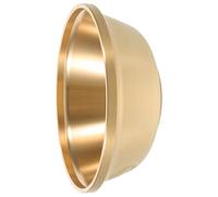 VANZACK Brass Offering Bowl Copper Temple Ritual Cup for Religious Ceremonies and Home Altar Decor Treasure Basin with Traditional Chinese Craftsmanship