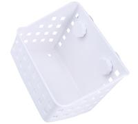 VANZACK Bunny Feeder Grass Rack Rabbit Food Box Suction Cup Hay Holder for Guinea Pig Sturdy Plastic Material