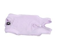 VANZACK Cat Surgery Clothing Bead Pet Trays Kit Protective Pet Dog Pet Wardrobe Pulley Outdoor Pet Animal Pet Clothing Clothing Kit Barbell Plug Bark Violet Cotton