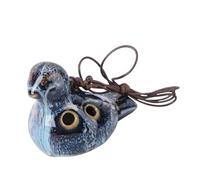 VANZACK Ceramic Ocarina for Beginners and Professional Performers, Portable 6 Hole Bird Shape Music Instrument with Ergonomic Design, Easy to Learn Flute Musical Instrument Random Color