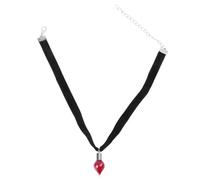 VANZACK Christmas Halloween Blood Bottle Necklace Gothic Plasma Themed Neck Chain Unique Neck Accessory for Party and Holiday